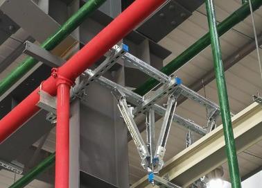 沙市该抗震支架的整体式支吊架结构协调性好